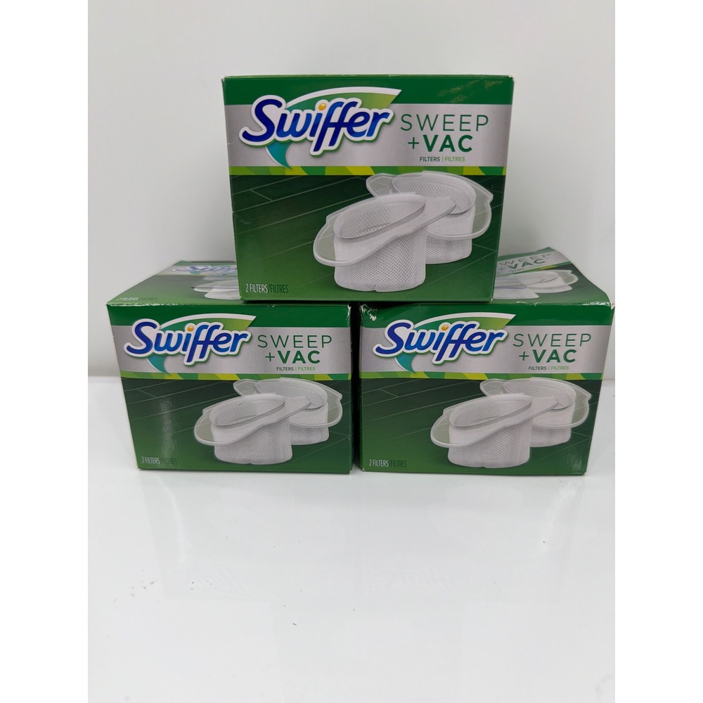 8Swiffer Sweep + Vac Replacement Filters 4 Boxes of 2 Vacuum Sweeper Refills